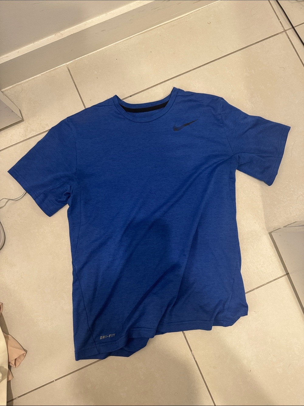 Nike Royal Blue Dri-FIT Short Sleeve Tee - Picture 2 of 4
